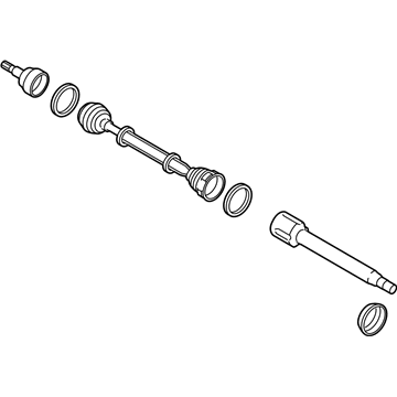 Ford FV6Z-3B436-BA Shaft - Front Axle