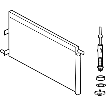 Lincoln BL3Z-19712-C Condenser Assembly