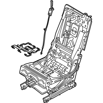 Ford RL1Z-78613A14-A Seat Frame