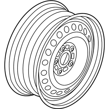Ford CJ5Z-1015-A Wheel Assembly
