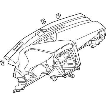 Ford DS7Z-5404320-AB Panel Assembly - Instrument - Upper