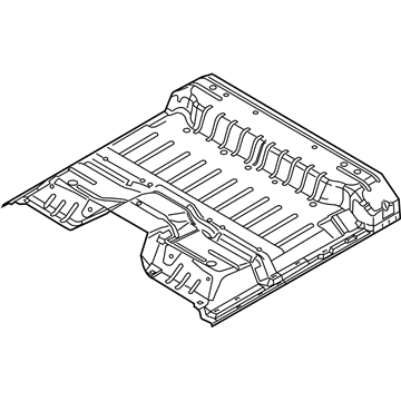 Ford AC3Z-28111A15-A Pan Assembly - Floor - Rear