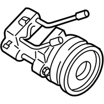 Ford E-250 A/C Compressor - 5W1Z-19V703-AA