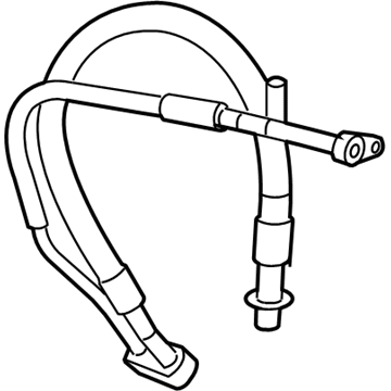 Mercury JU2Z19D734E Tube - Compressor To Manifold