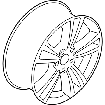 Lincoln BA5Z-1007-C Wheel Assembly
