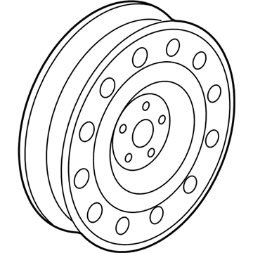 Lincoln 5G1Z-1007-AA Wheel Assembly
