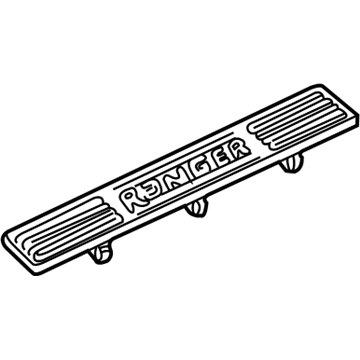 Ford F37Z-1013260-A Plate