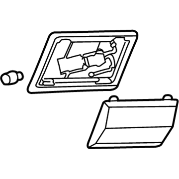 Ford F37Z-13776-A Lamp Assembly - Interior