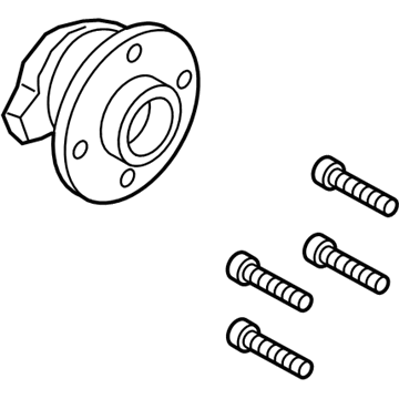 Ford B1BZ-1104-C Hub Assembly - Wheel