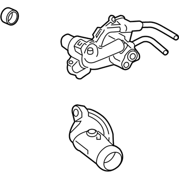 Ford L1MZ-8501-E Pump Assembly - Water L1MZ-8501-E Ford Pump Assembly - Water Illustration 1 of 1