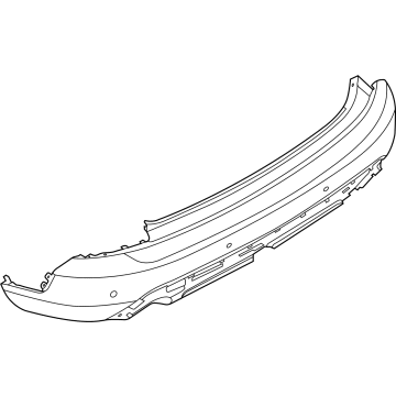 Ford Escape Bumper Cover - PJ6Z-17K835-SEPTM