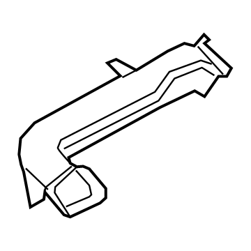 Ford LJ6Z-19D809-F Connector - Duct - Climate Control System