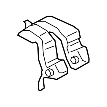 Ford LJ6Z-18C433-D Duct - Heater Outlet