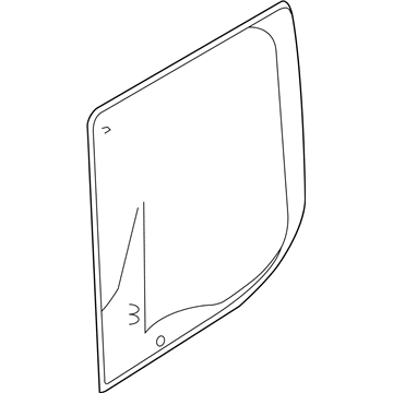 Ford CK4Z-6142006-A Glass - Back Window