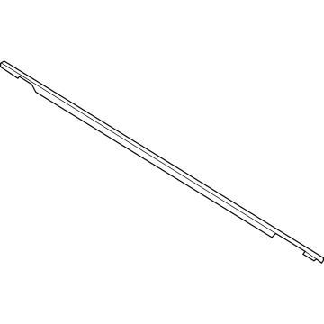 Lincoln JL1Z-7821452-A Weatherstrip Assembly - Door Window