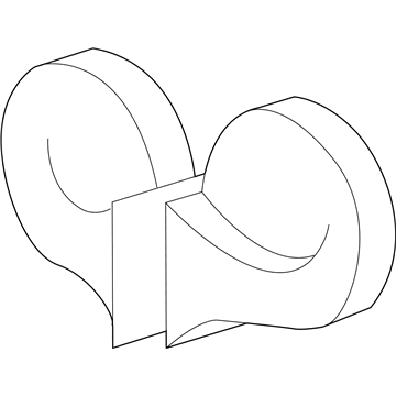 Ford AW1Z-13832-A Horn Assembly