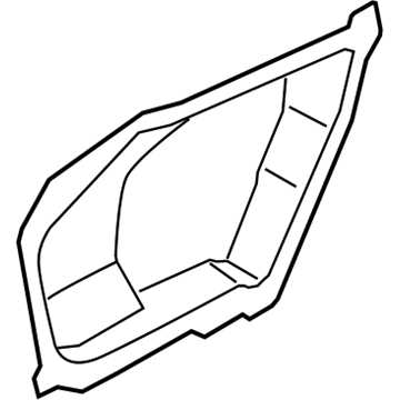 Lincoln EJ7Z-78237A04-A Shield - Water Splash