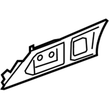 Lincoln EJ7Z-14528-AD Bezel - Door Trim