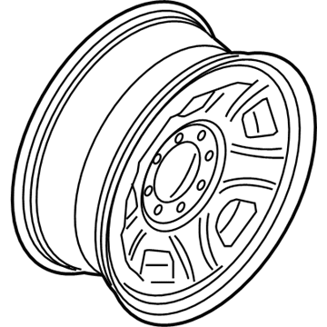 Ford BC3Z-1015-D Wheel Assembly