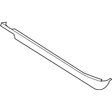 Ford FL3Z-1825596-A Weatherstrip - Door Glass Channel