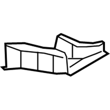 Mercury YL8Z-5B061-AA Frame - Side