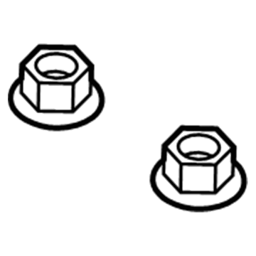 Ford -W520215-S442 Nut - Hex.