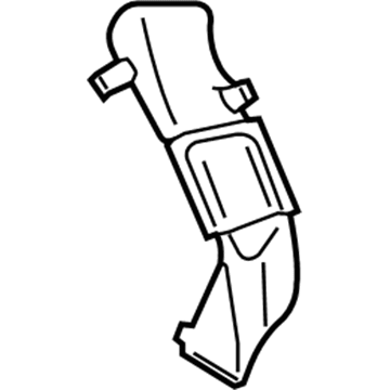 Ford 1L2Z-18D352-AB Duct Assembly - Heater Outlet
