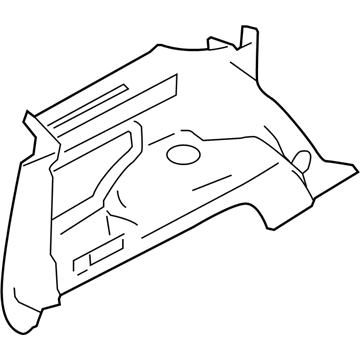 Ford 6L2Z-7831012-AAC Trim Assembly - Quarter