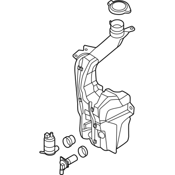 Ford PR3Z-17618-A Reservoir - Windshield Washer