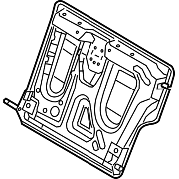 Ford CE8Z-5460509-A Panel Assembly - Seat Back