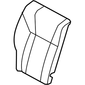 Ford CE8Z-5466600-AA Cover Assembly - Rear Seat Back