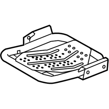 Ford CC3Z-2663160-C Frame And Spring - Rear Seat Cushion