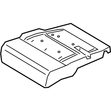 Ford LB5Z-7863840-F Pad - Rear Seat Cushion
