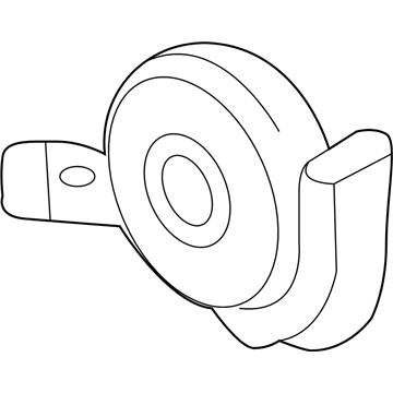Lincoln FA1Z-13832-C Horn Assembly - Low Pitch