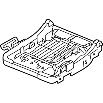 Ford 1L5Z-3563101-BA Frame And Spring - Front