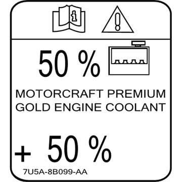 Mercury 7U5Z-8B099-A Decal