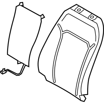 Ford HS7Z-54632A22-B Pad Assembly - Front Seat Heating