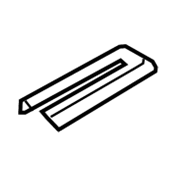 Lincoln JL1Z-7861748-AAG Cover - Seat Track