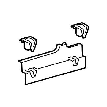 Ford CK4Z-61311A58-BC Trim - D Pillar