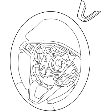 Ford FP5Z-3600-LA Kit - Steering Wheel