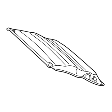 Ford 5C3Z-2851944-BAA Panel - Roof Trim