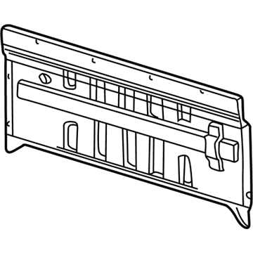 Ford 5C3Z-2840374-BAA Trim Assembly - Back Panel