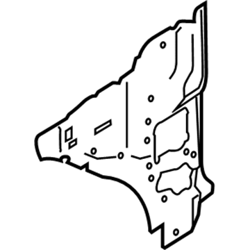 Ford HC3Z-2502039-A Panel Assembly - Cowl Side