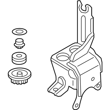 Ford FL3Z-2C304-A Mount Bracket FL3Z-2C304-A Ford Mount Bracket Illustration 1 of 1