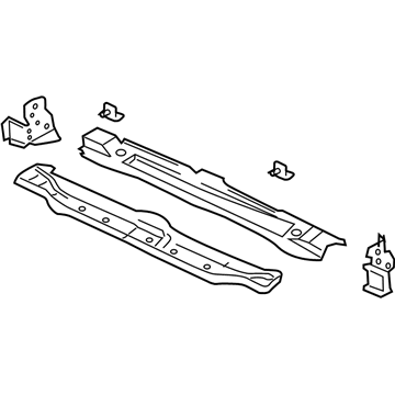 Mercury 7L8Z-16138-A Member - Floor Cross - Upper