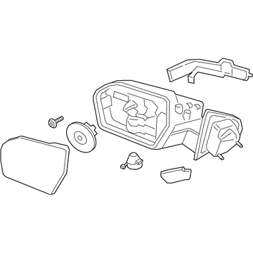 Ford LL1Z-17682-CA Mirror Assembly - Rear View Outer
