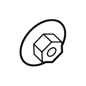 Ford -W710771-S442 Nut And Washer Assembly - Hex.