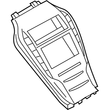 Ford Fusion HVAC Control Module - FP5Z-19980-BA