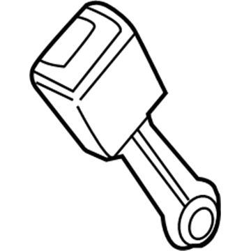 Ford MK4Z-1461202-B Seat Belt Assembly