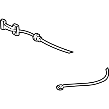 Ford 6C2Z-16916-AA Cable Assembly - Hood Control